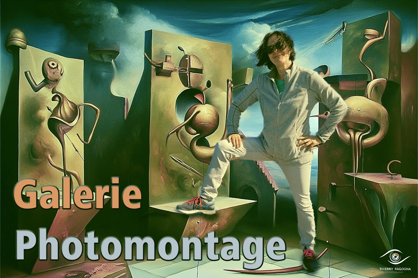 Photomontage avec objet virtuels et/ou AI